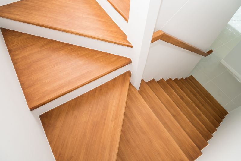 Curved Staircase Installation in Kansas City, KS