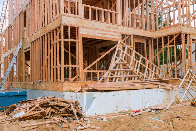 House Addition Framing in Wilmington, NC