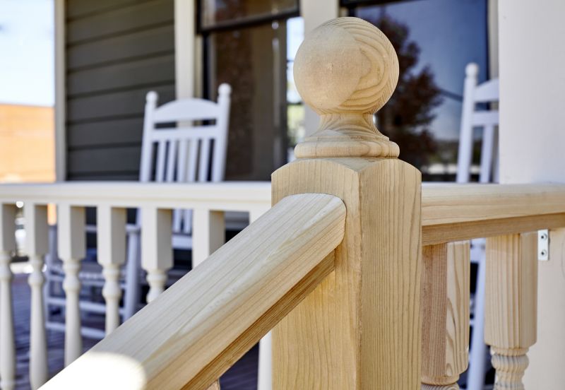 Wooden Banister Installation in Kansas City, KS
