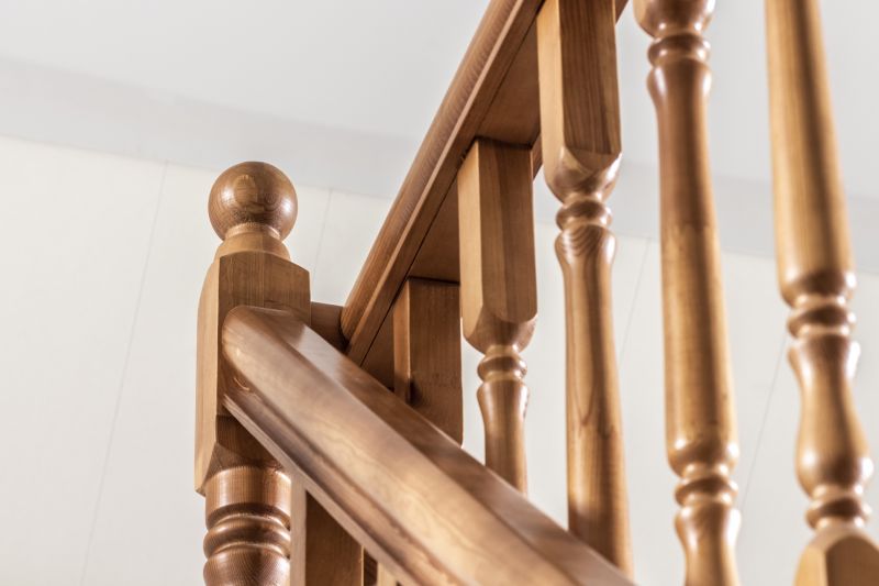 Wooden Banister Installation in Olathe, KS
